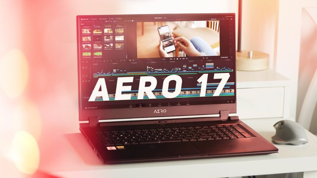 Gigabyte Aero 17: Best Laptops for Graphic Designing and Editing 