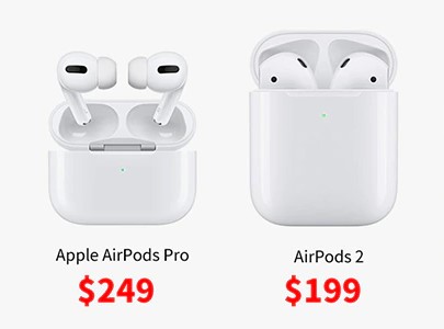 AirPods 2 vs AirPods Pro: Price and Performance