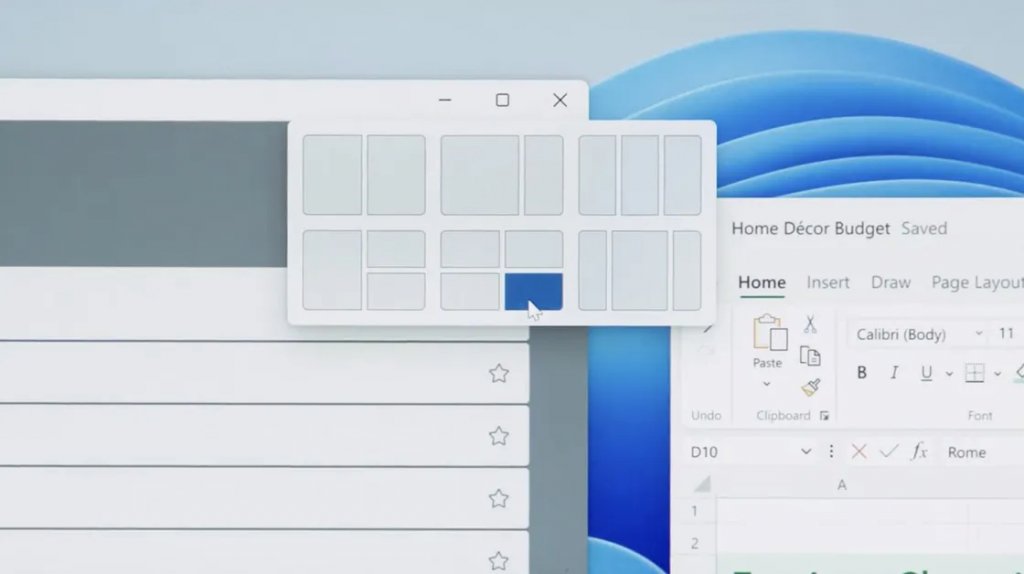 Features of Windows 11: Snap Layout and Snap Groups
