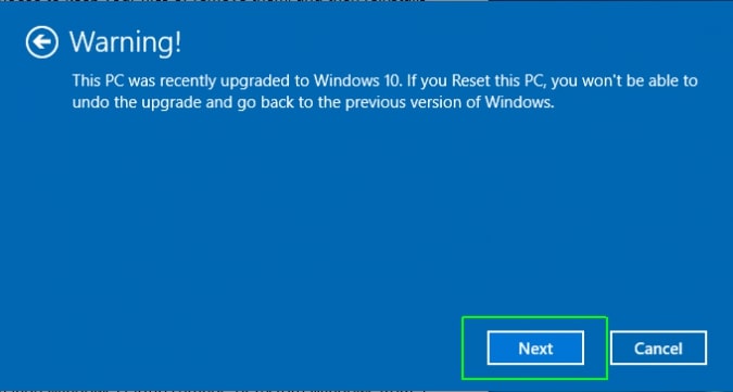 How To Factory Reset Windows 10