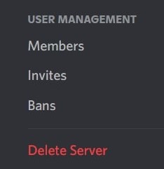 How to Delete a Discord Server?