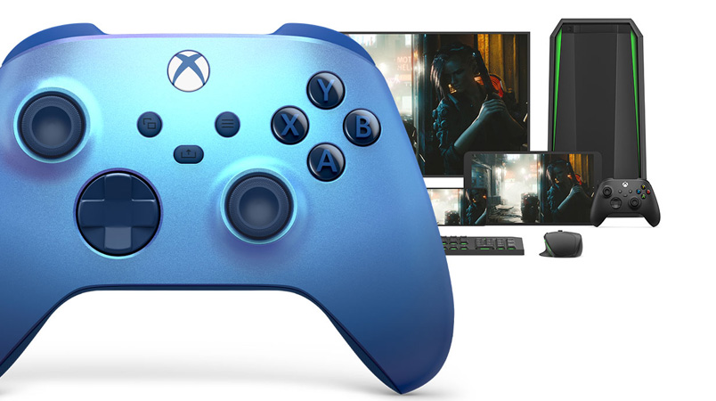 New Xbox Wireless Special Edition Aqua Shift Controller