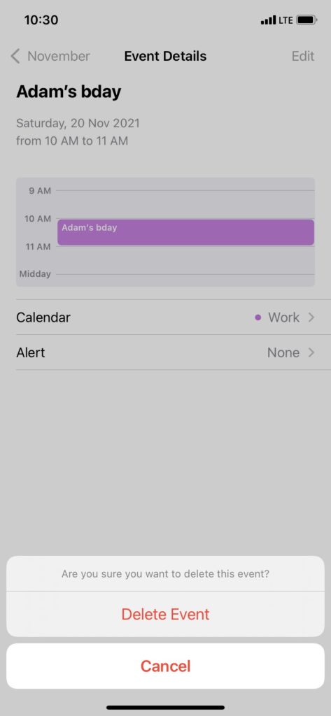 How To Delete Calendar Events On iPhone? 5 Working Solutions