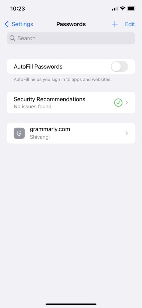 How To Find Saved Passwords On iPhone?