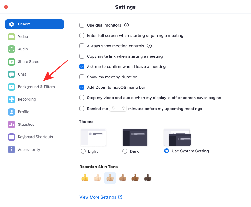 background and filters page on zoom: how to blur the background in zoom