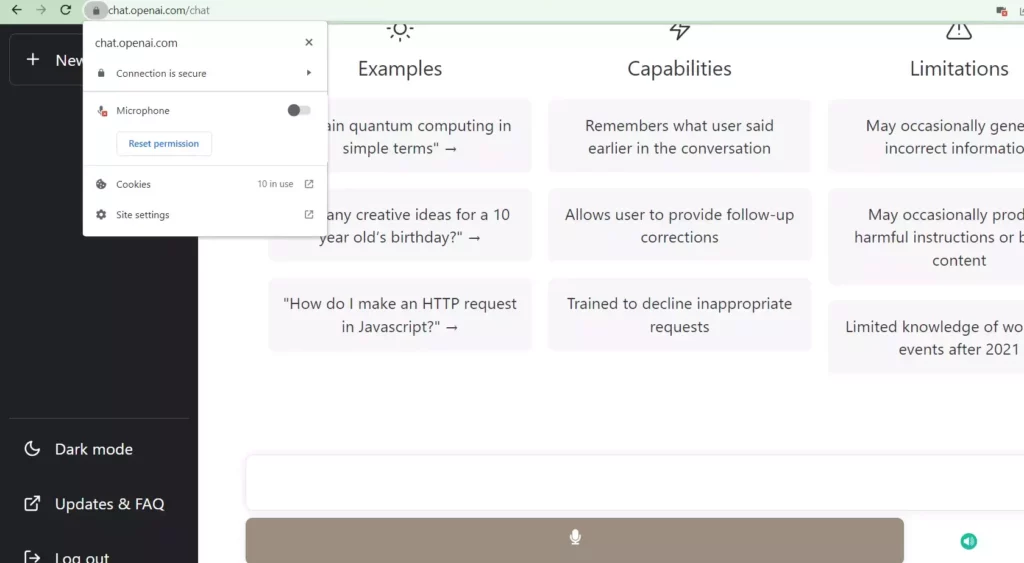 ChatGPT ; Talk to ChatGPT with Voice Control for ChatGPT Extension