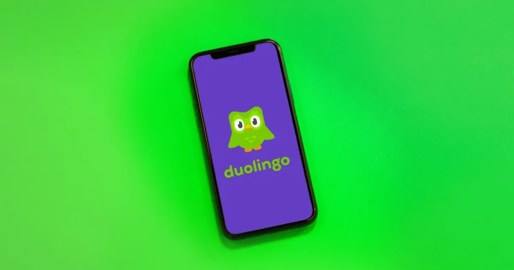 Duolingo on mobile; Duolingo ChatGPT 4