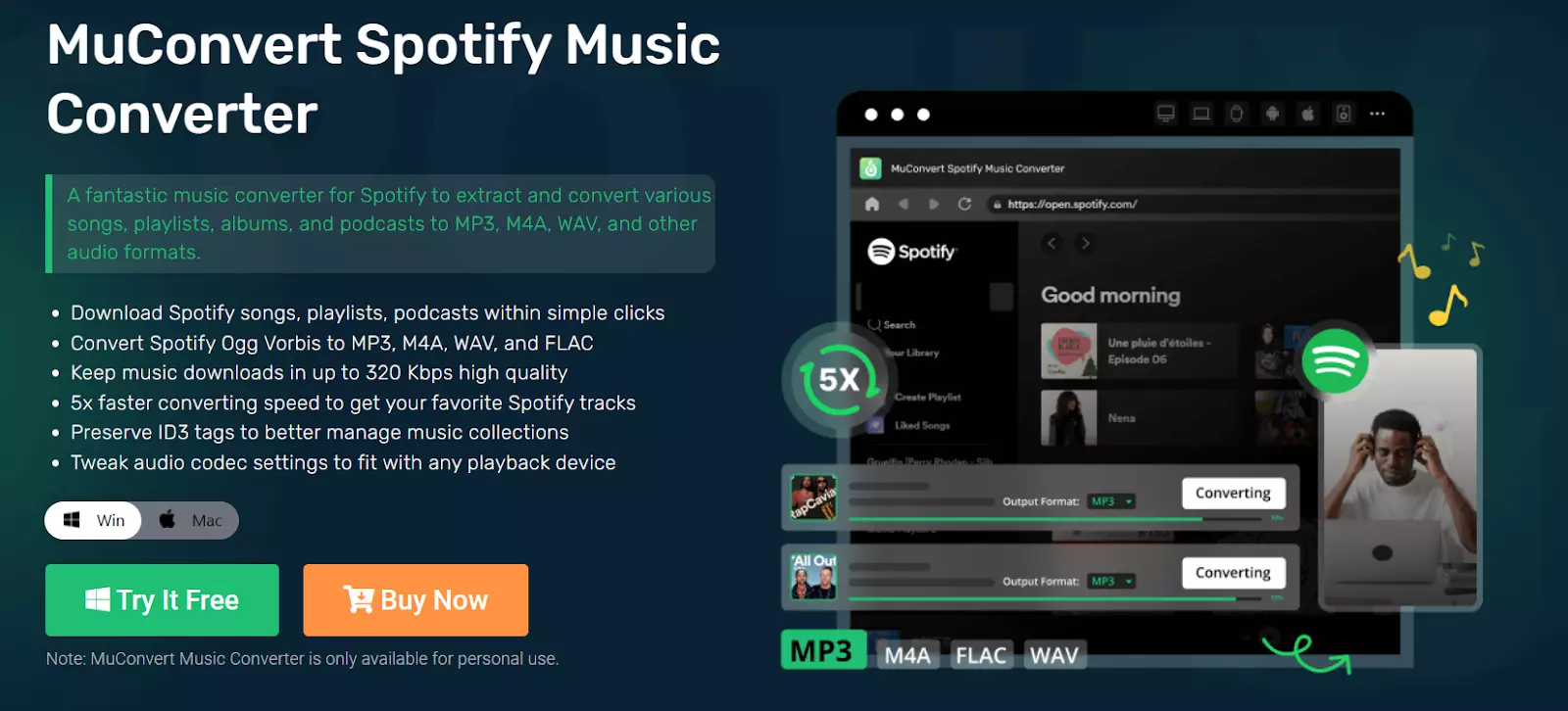 MuConvert Spotify Music Converter