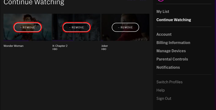 How to Remove Continue Watching From HBO Max? Use 3 Simple Ways