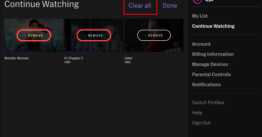 How to Remove Continue Watching From HBO Max? Use 3 Simple Ways